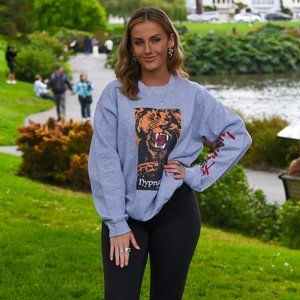 Lion Crew Neck Sweatshirt | Hypnotik Bay Area | Lion Sweater; Lion Graphic
